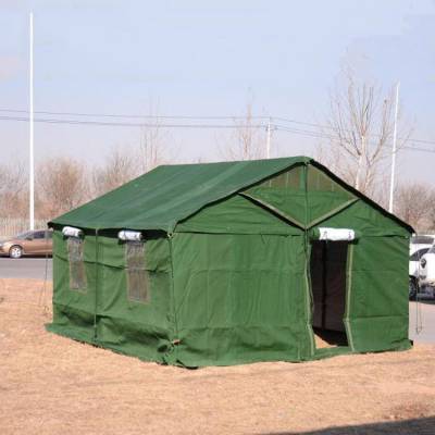 寒区加厚棉帐篷93型班用野外应急救灾帐篷便携撑杆大型帐篷