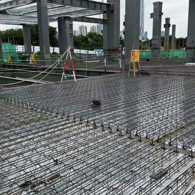 钢结构工程广东阳江钢筋桁架楼承板厂家金属楼承板镀锌板