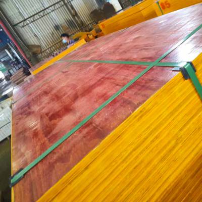 桂马建筑模板 铁红面九层91.5*183桉木木胶板 可定制加工