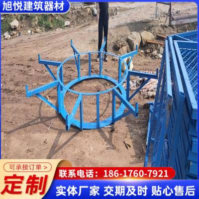 防护栏安全爬梯 安全施工 桥梁墩柱平台 旭悦建筑