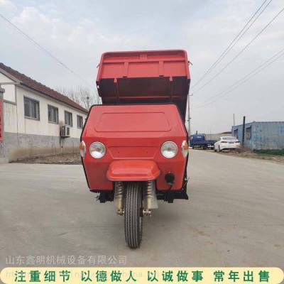 载重拉货柴油三轮车 养殖场饲料农用运输三马车 建筑工程拉料车