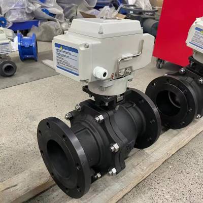 AC220VAC380V精小型智能模塊LCXK-DTZ電動碳鋼球閥