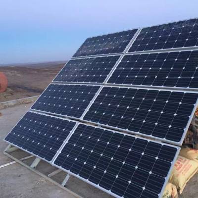 太阳能离网发电系统1.6kW家用离网光伏设备日发电6.4度输出3kW交流电