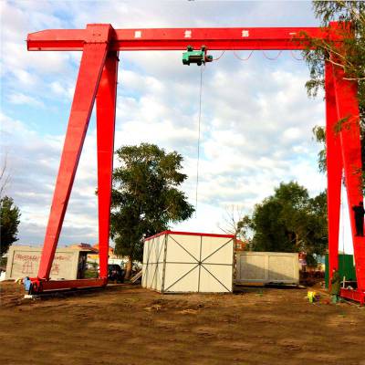 10t机械式单梁门式起重机山东单梁龙门车间用单梁龙门生产厂家