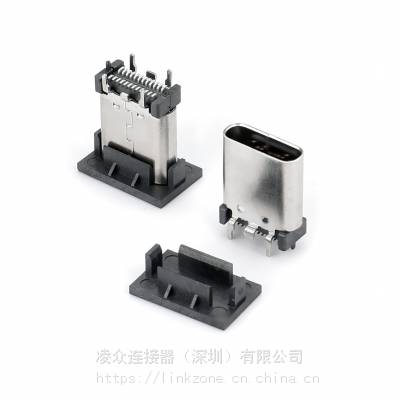 USB 3.1 TYPE-C 24PINĸ 180ʽƬSMT H=8.8
