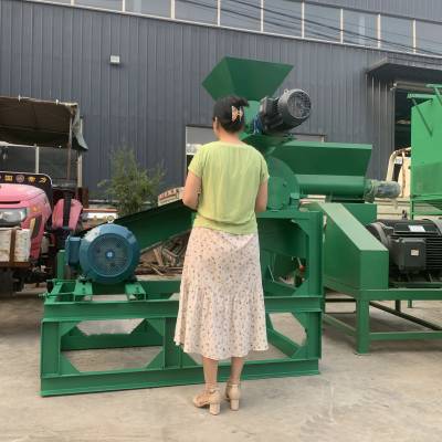 软湿物料打散机 半湿料粉碎机 菌菇渣破包破碎设备松散软团搅碎机