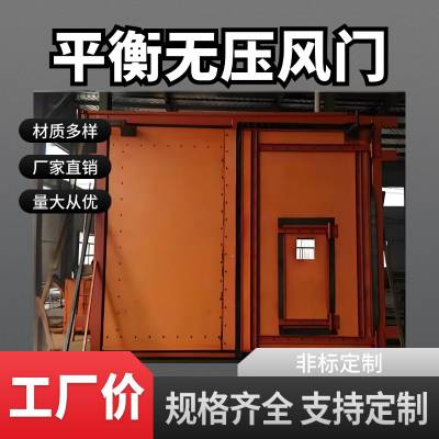 单扇正反风门 智能过车联体自动正反风门 立风井回风正反风门