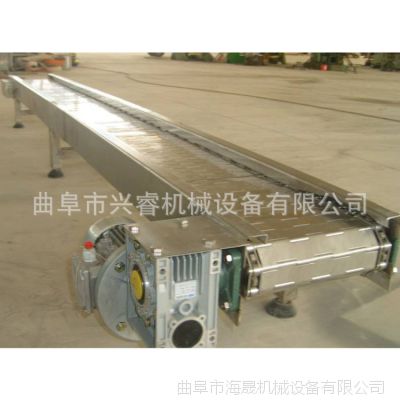 重型链板输送机地板砖输送设备重型链板输送机电子电器链板输送机