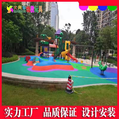 广西南宁供应操场运动场室外大型塑料橡胶颗粒地垫厂家