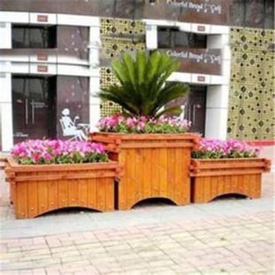 甘肃兰州专业生产种植花箱,道路隔离花箱,木纹铝合金花箱