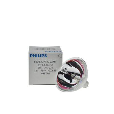 飞利浦PHILIPS 6853 显微镜胃镜灯杯 光学仪器卤素灯泡12V75W