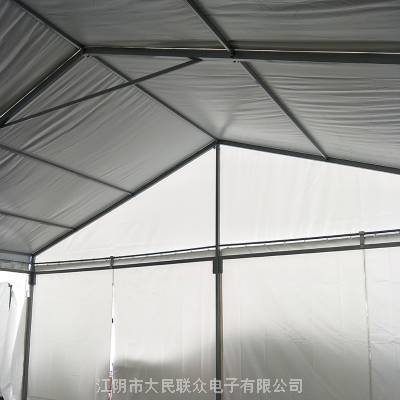 工业车间篷房铝合金棚模块化建筑内部空间大可扩展