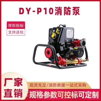 便携式轻型森林消防水泵高扬程DY-P10消防泵手抬式大功率灭火水泵