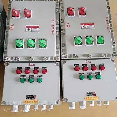 内蒙古 集中控制A型防爆箱 低压电控配电箱 防腐按钮箱