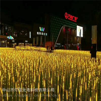 草坪景观亮化 防水亚克力棒 发光麦穗灯 商场网红麦穗地打卡
