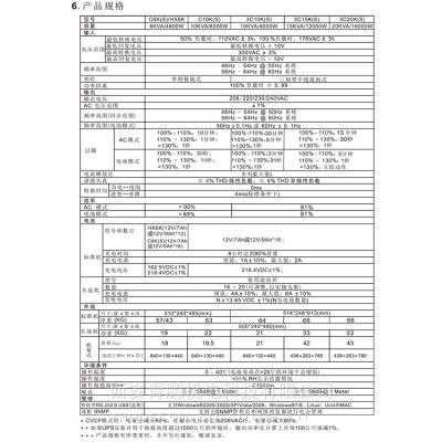 电脑UPS电源PT10KS31机架式或塔式安装10kVA