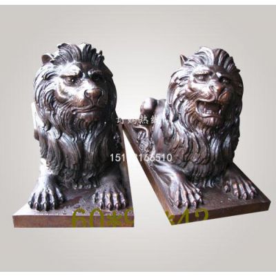 铜狮子雕塑厂家，铜狮子雕塑价格，铜狮子雕塑图片