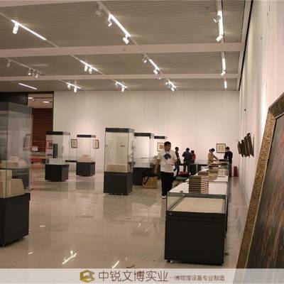 博物馆展柜批量订做 中锐实业定制多功能展示柜