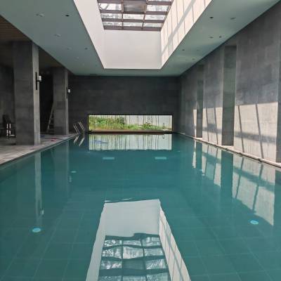 十堰高端别墅泳池工程 私人泳池水泵承建