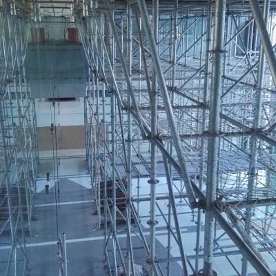 盘扣式脚手架在高大异形建筑中的应用