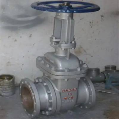 排渣阀PZ41H-64C 排渣闸阀铸钢法兰连接排渣闸阀 PZ41H 手动铸钢排渣阀 PZ41H-64C 排渣闸阀