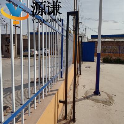 源谦方管通透护栏 学校围墙护栏 组装式围墙护栏