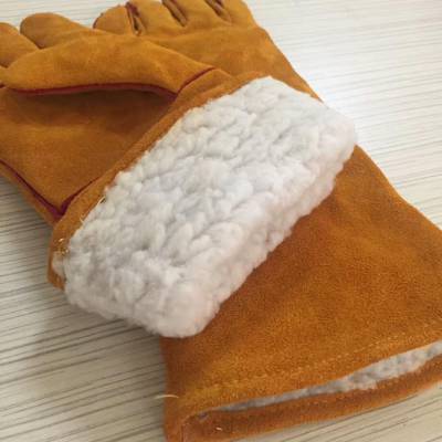 防水牛皮手套防高温，用于修理厂批发厂家直供