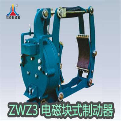 刹车减速ZWZ3-160/100直流电磁鼓式制动器