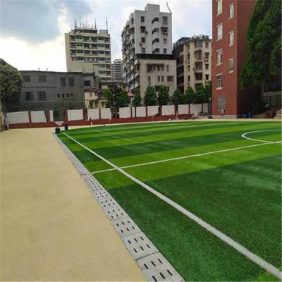 廊坊 人造草坪足球场 5公分体育运动场草 需冲砂