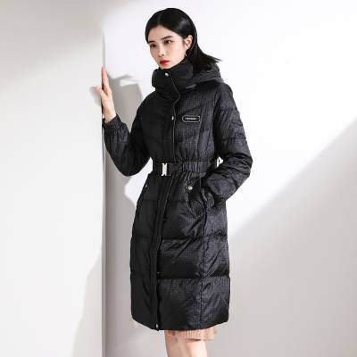 折扣店跑量单品 帛维雅羽绒服 欧美潮流大版时尚休闲羽绒服