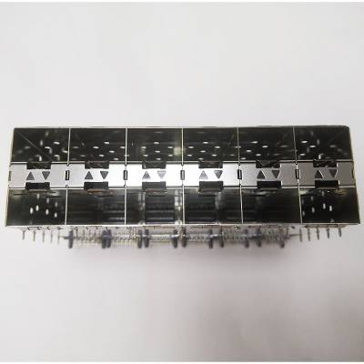 foxconn/富士康连接器SFP 2x6 Cage connector 3S1020F3-BQ4-4F