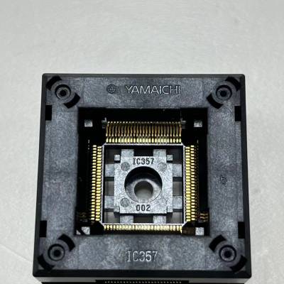 YAMAICHI IC357-1004-002P封装QFP-100-0.5***老化测试插座