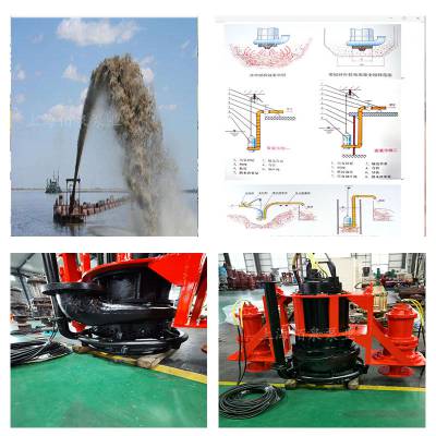 自动搅拌砂石泵型号 潜水式污泥泵机组 高耐磨搅匀排渣泵 ***