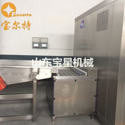 BXSD-7小型鸡爪速冻机 肉制品速冻设备 隧道式鸡翅单冻机