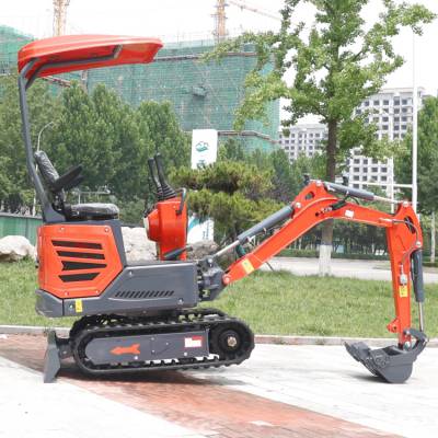 农林果园小型挖掘机三缸水冷发动机小勾机埋电缆沟18微挖