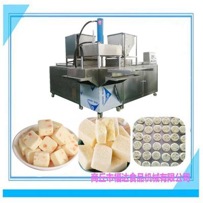 液压全自动奶疙瘩制作机 上门安装培训奶块奶制品设备