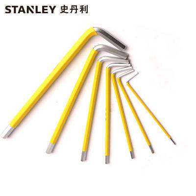 STANLEY/史丹利7件套公制防滑长内六角扳手组套扳手套装94-562