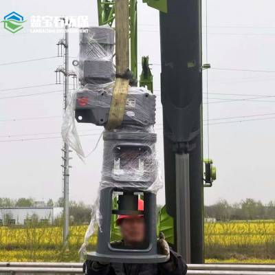 垂直轴双曲面搅拌机pH调节混合池圆盘式径流搅拌器蓝宝石环保