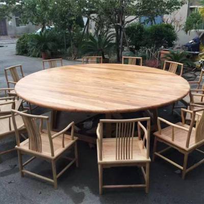 老榆木酒店家具生产厂家-缘之榆家具全屋装饰-酒店家具