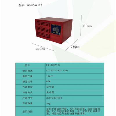 贵州家用小型臭氧机除甲醛除螨空气净化器臭氧发生器