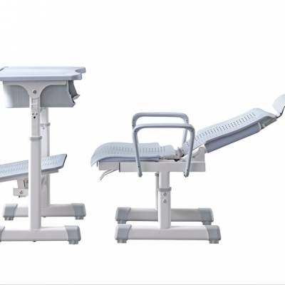 根良家具厂 桌面翻转学校中小学生课桌椅午休桌椅可定制