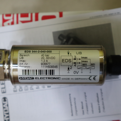 贺德克 上海 供应 EDS344-2-040-000 压力 传感器 HYDAC