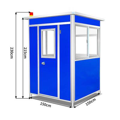 定做工地彩钢保安值班门卫岗亭 停车场收费岗亭学校指挥岗亭