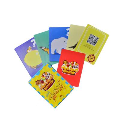 广州泰德识字卡片印刷定制儿童识字卡生产厂家