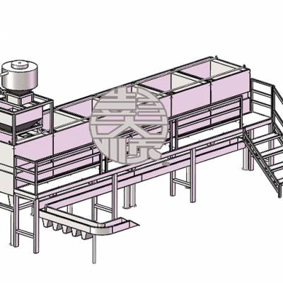 冲浆豆腐生产线公司-漯河冲浆豆腐生产线-【彭大顺豆腐机】