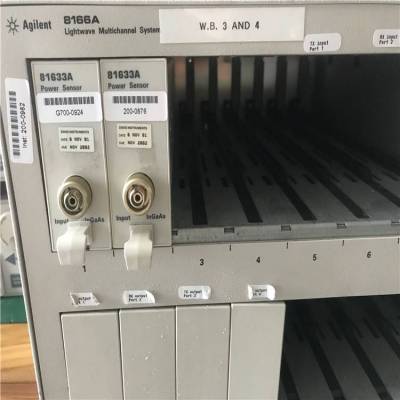 Agilent8166A光波多路81633A回收安捷伦8166A