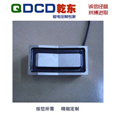 厂家直销 QDD6090S 圆管框架推拉保持直流起重电磁铁 可非标定制