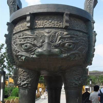 昌盛铜雕(图)-铜鼎香炉-铜鼎