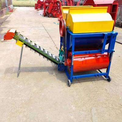 新款家用小型电动花生脱粒机 手扶车配套果子摘果机