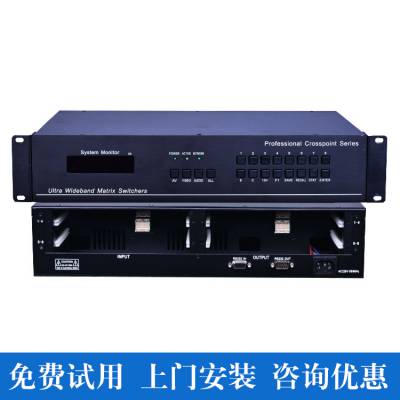 36进36出 4K高清混合信号插卡式主机箱 （无缝)